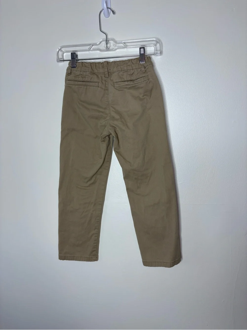Children’s Place boys tan Khaki Straight-Leg Pants 7